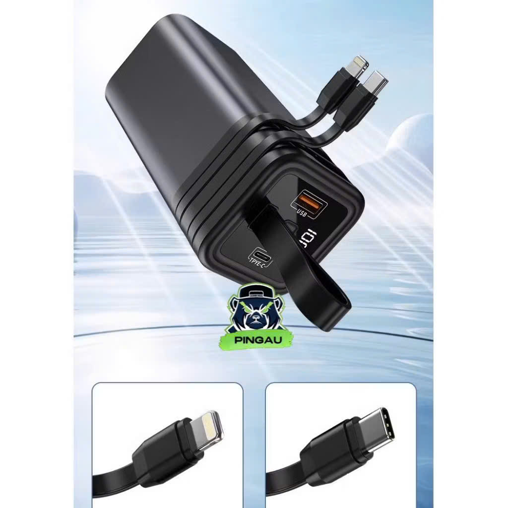 LANH-POWER Power Bank - Cáp tích hợp